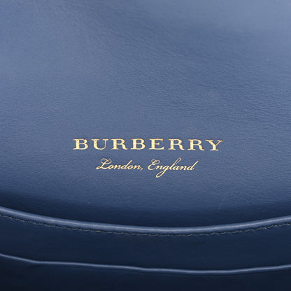 Burberry Soft Grain Calfskin Mini Phone Bag Steel Blue 5 of 9