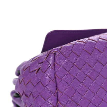 Bottega Veneta Madras Goatskin Intrecciato Small Shoulder Corot 4 of 14