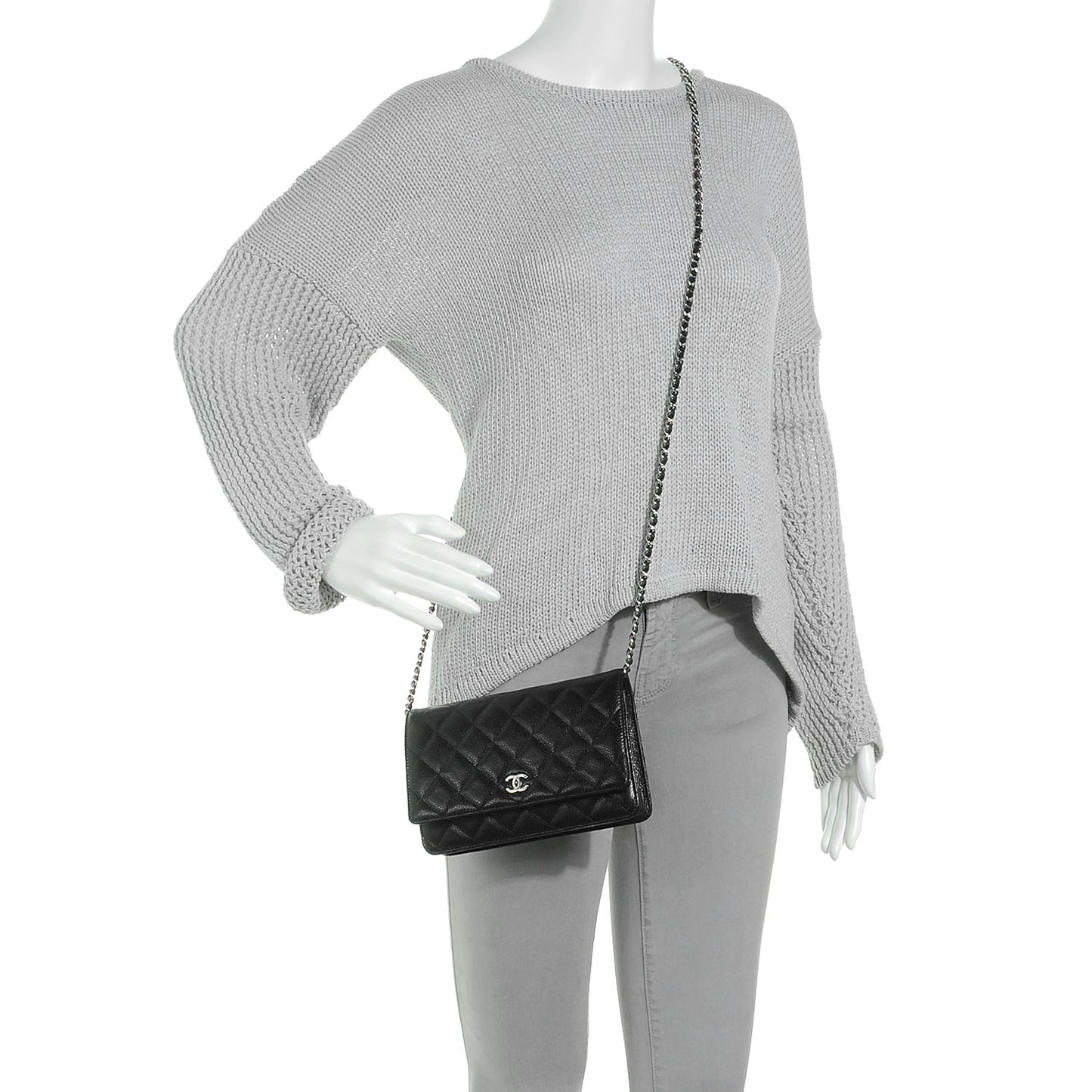 Caviar Wallet on Chain WOC Black