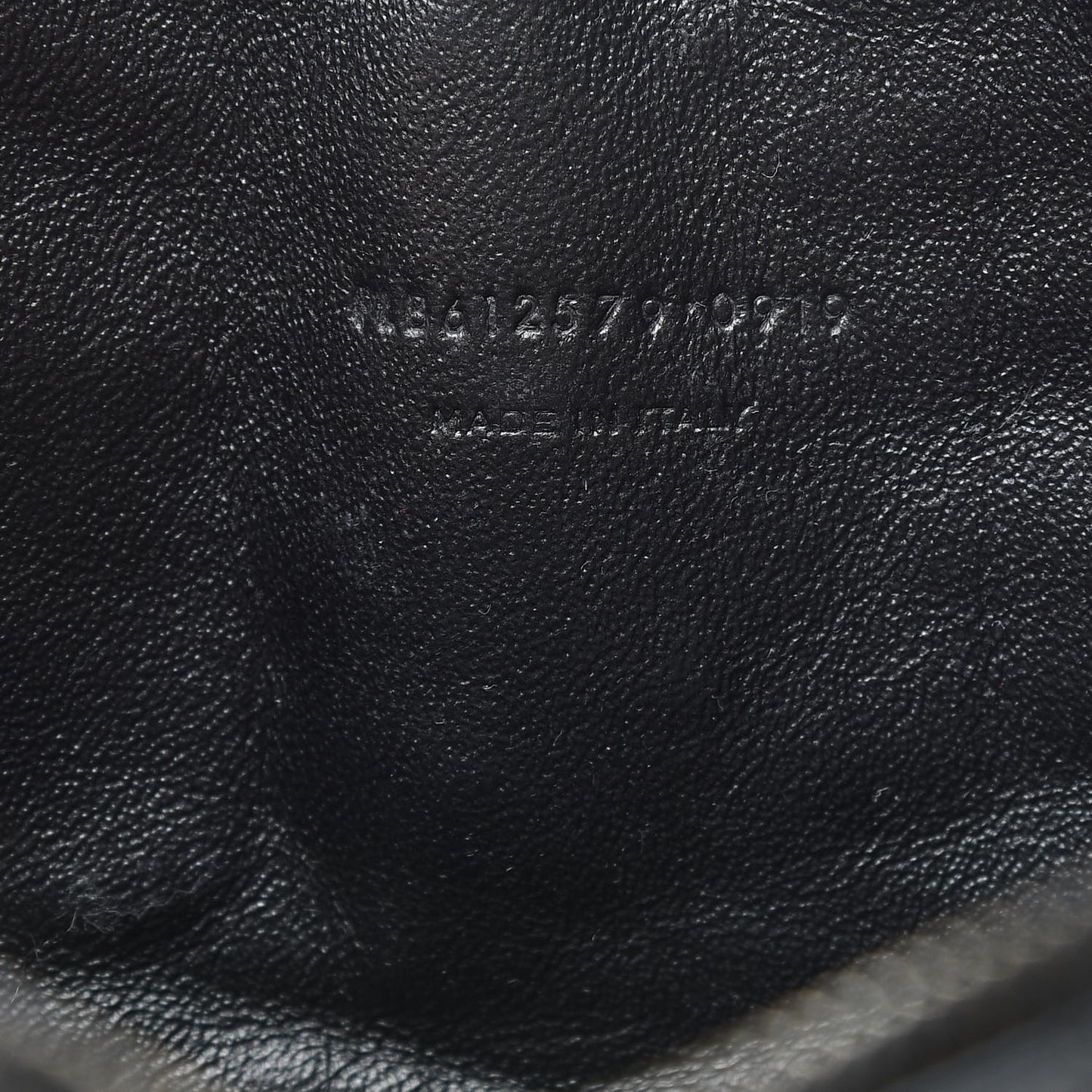 Grain De Poudre Matelasse Monogram Mini Lou Camera Bag Black