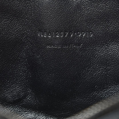 Saint Laurent Grain De Poudre Matelasse Monogram Mini Lou Camera Bag Black 7 of 11