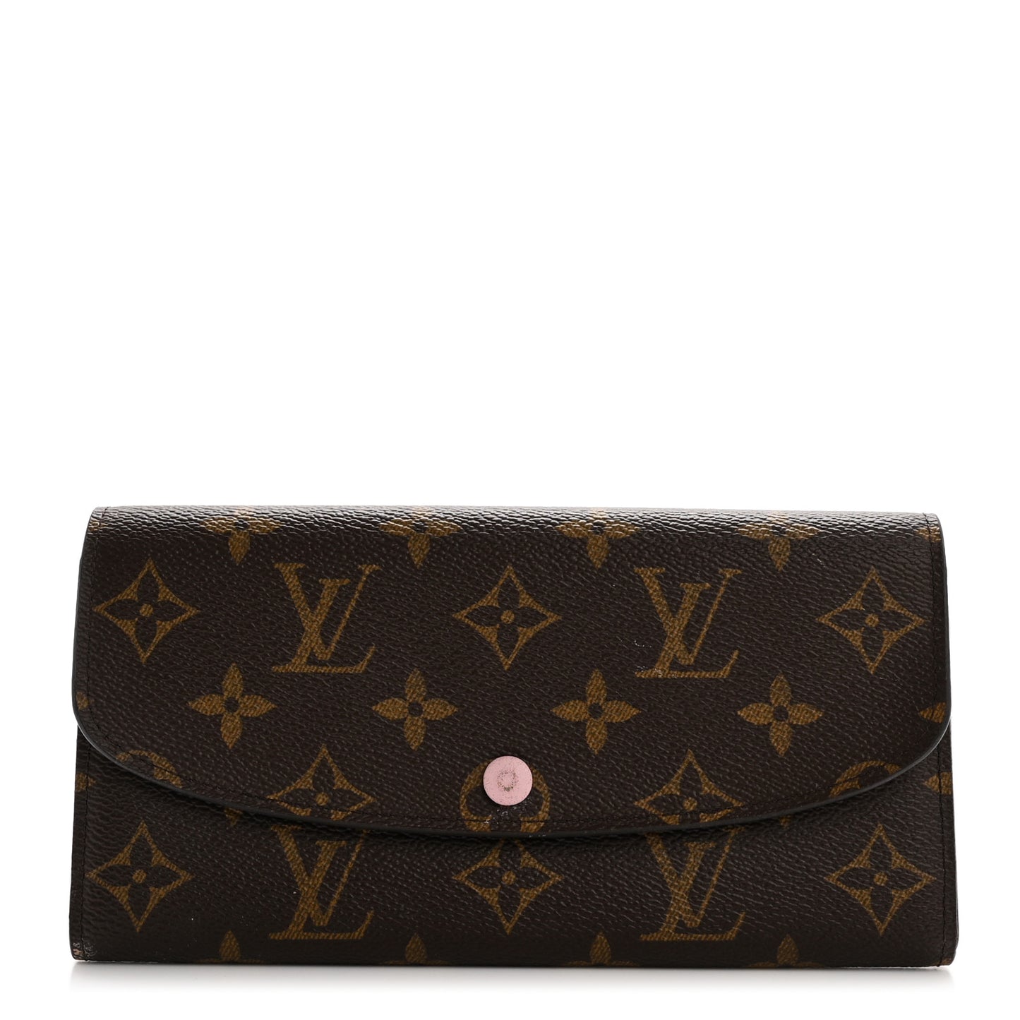 Monogram Emilie Wallet Rose Ballerine