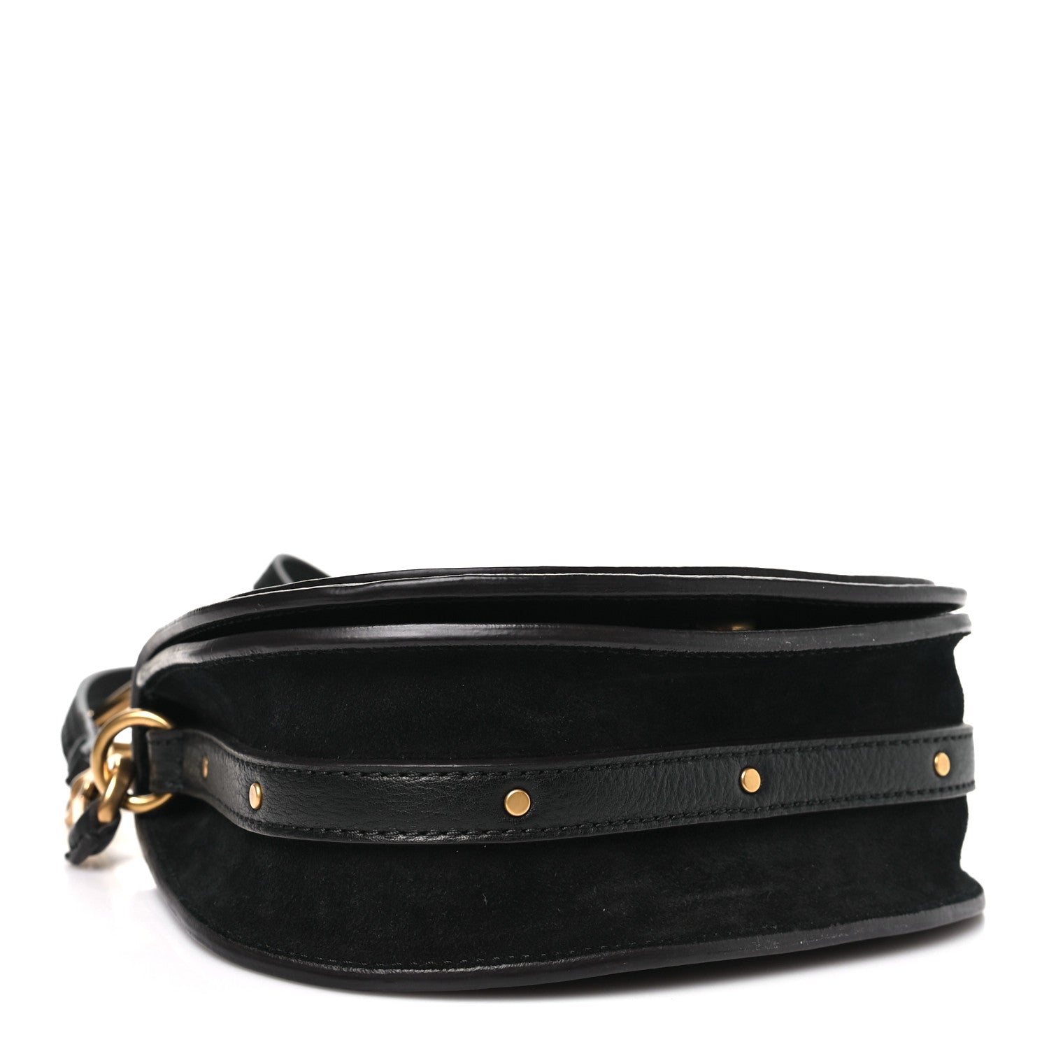 Chloe Calfskin Small Nile Bracelet Bag Black 3 of 8