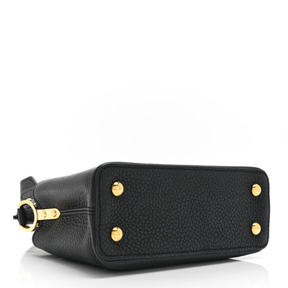 Louis Vuitton Taurillon Mini Capucines Black 4 of 9
