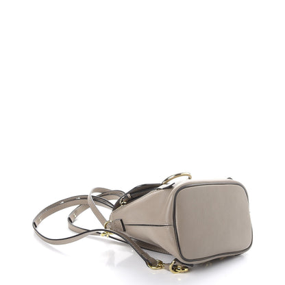 Chloe Suede Calfskin Mini Faye Backpack Motty Grey 5 of 8
