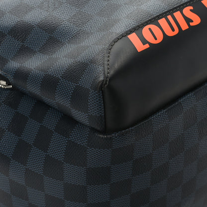 Louis Vuitton Damier Cobalt Race Discovery Backpack PM 8 of 11