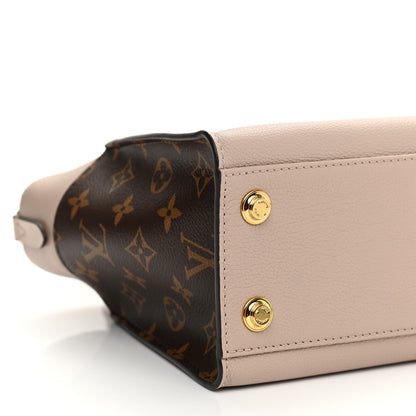 Louis Vuitton Calfskin Monogram On My Side PM Greige 4 of 10