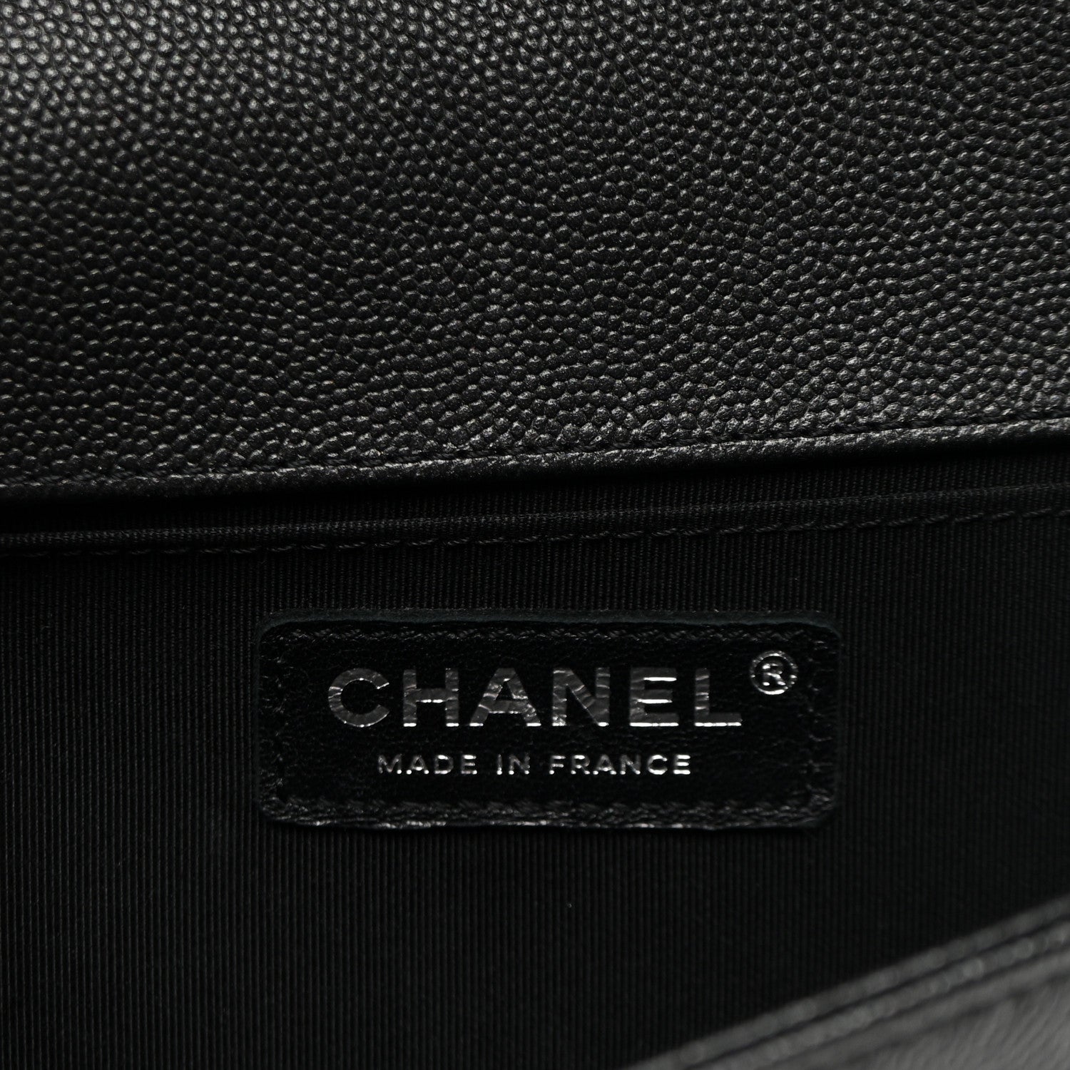 Chanel Caviar Quilted Medium Boy Flap So Black 6 of 10