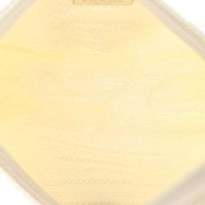 Prada Tessuto Nylon Mini Re-Edition 2000 Bag White 5 of 10