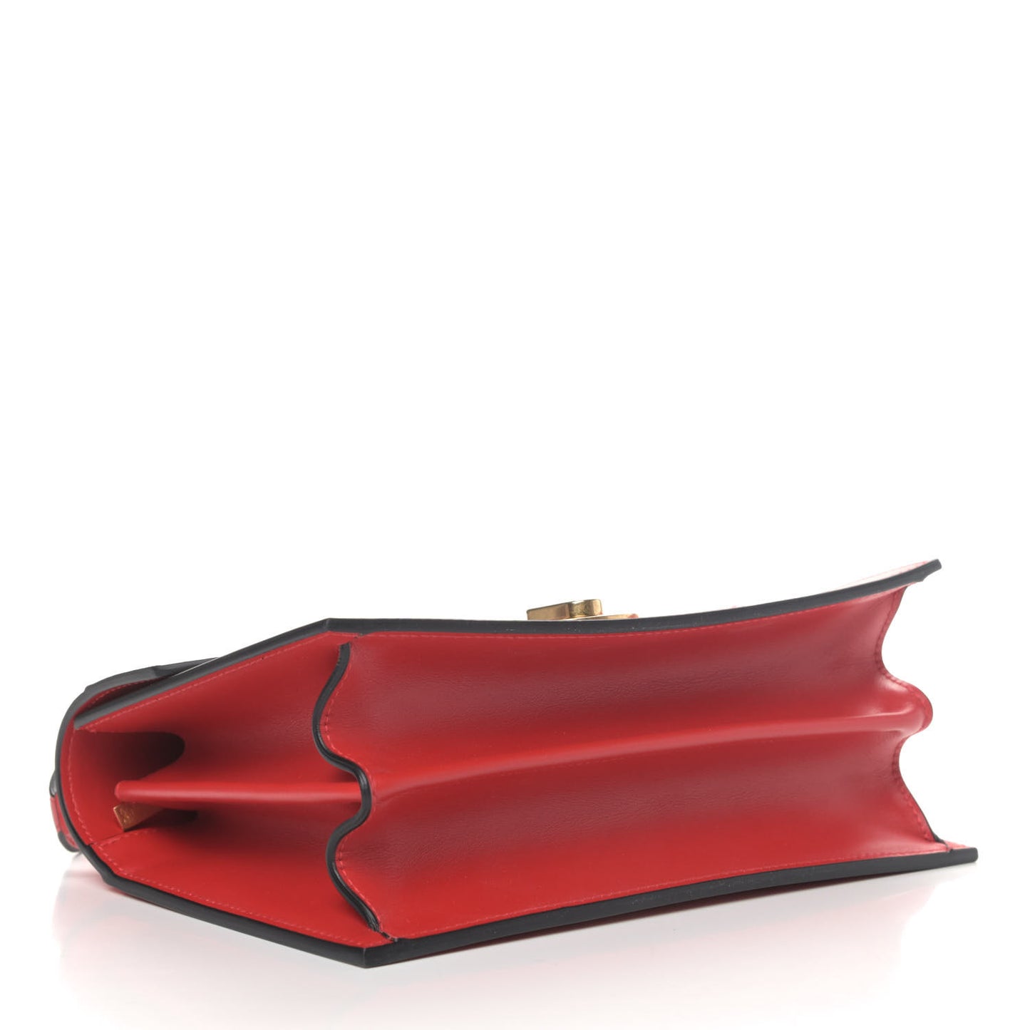 Calfskin Large Elisa Shoulder Bag Loubi