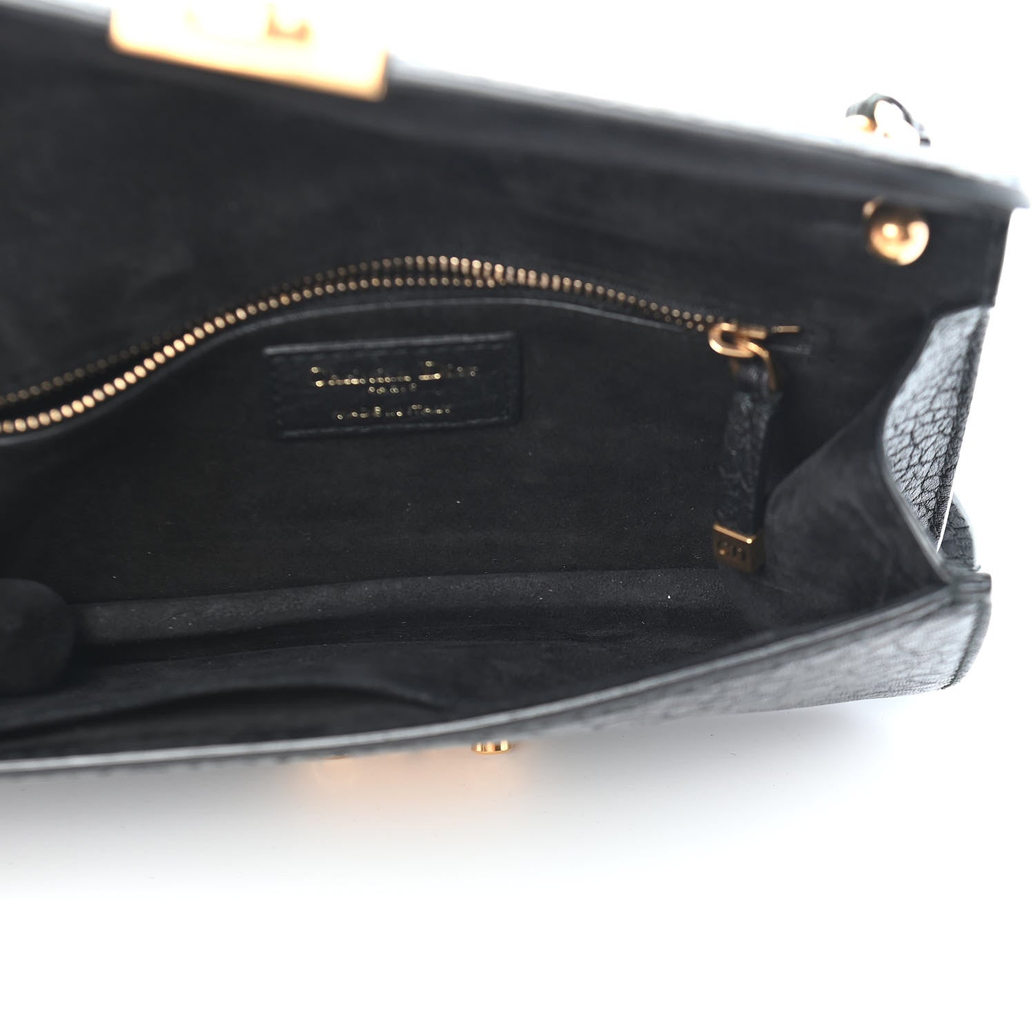 Christian Dior Canyon Grained Lambskin Large Dioraddict Flap Bag Black 5 of 10
