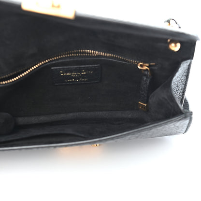 Christian Dior Canyon Grained Lambskin Large Dioraddict Flap Bag Black 5 of 10
