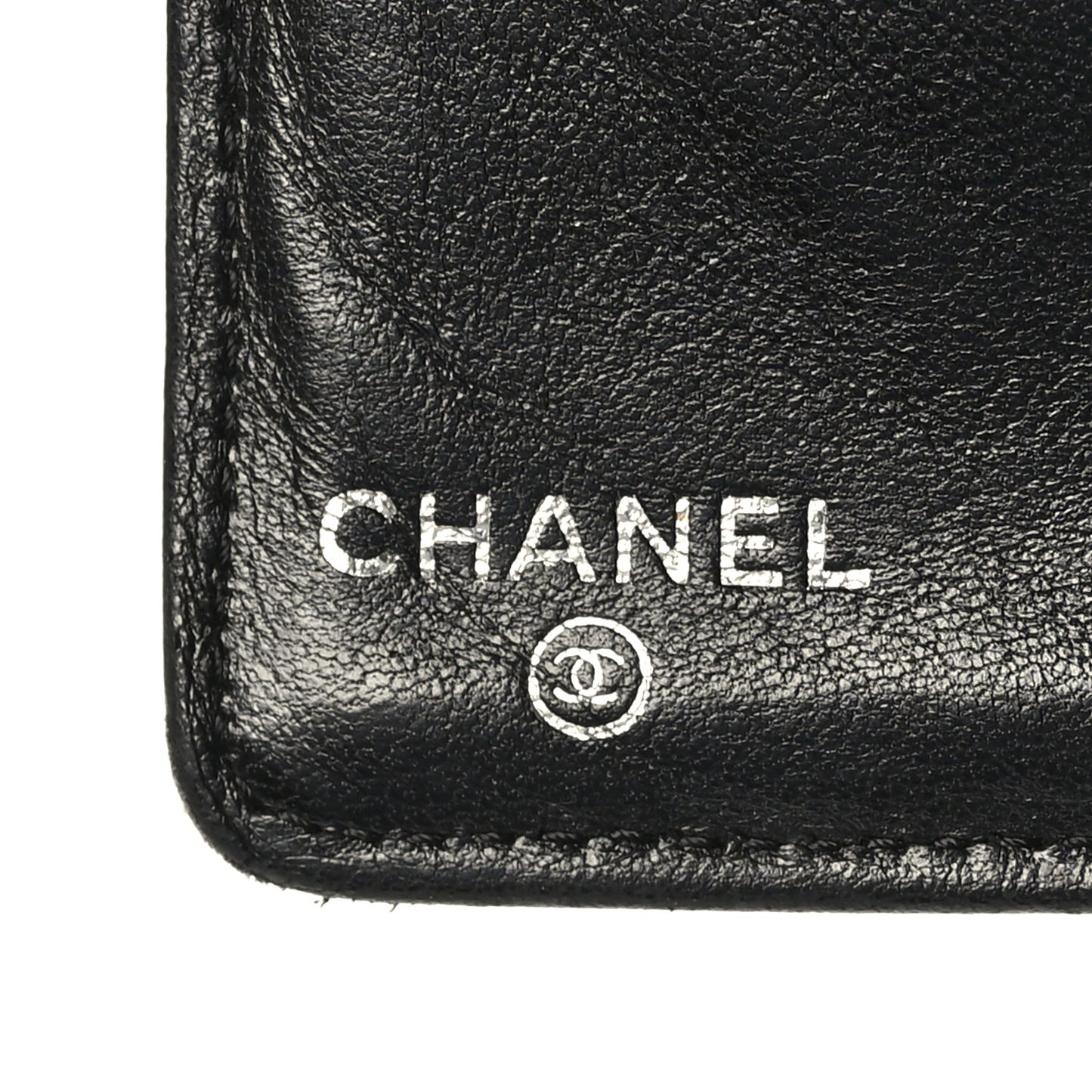 Lambskin Timeless CC Yen Wallet Black