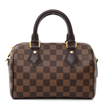 Louis Vuitton Damier Ebene Speedy Bandouliere 20 1 of 9