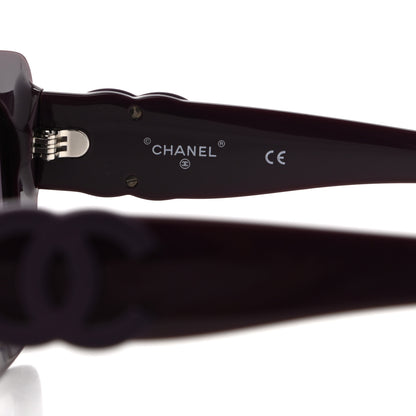 Chanel Acetate Square Sunglasses 71395 Purple 6 of 7