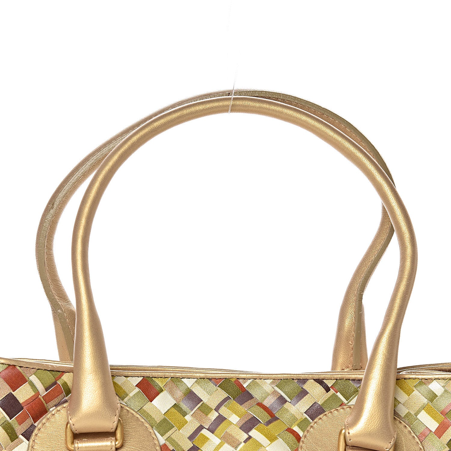 Bottega Veneta Nappa Intrecciato Satchel Multicolor 13 of 16