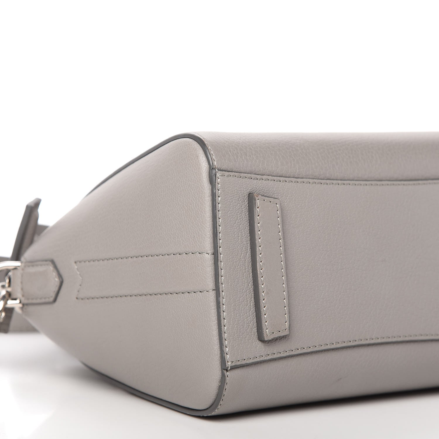 Givenchy Sugar Goatskin Mini Antigona Pearl Grey 6 of 10