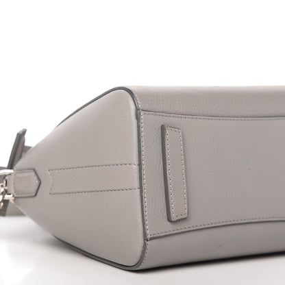 Givenchy Sugar Goatskin Mini Antigona Pearl Grey 6 of 10