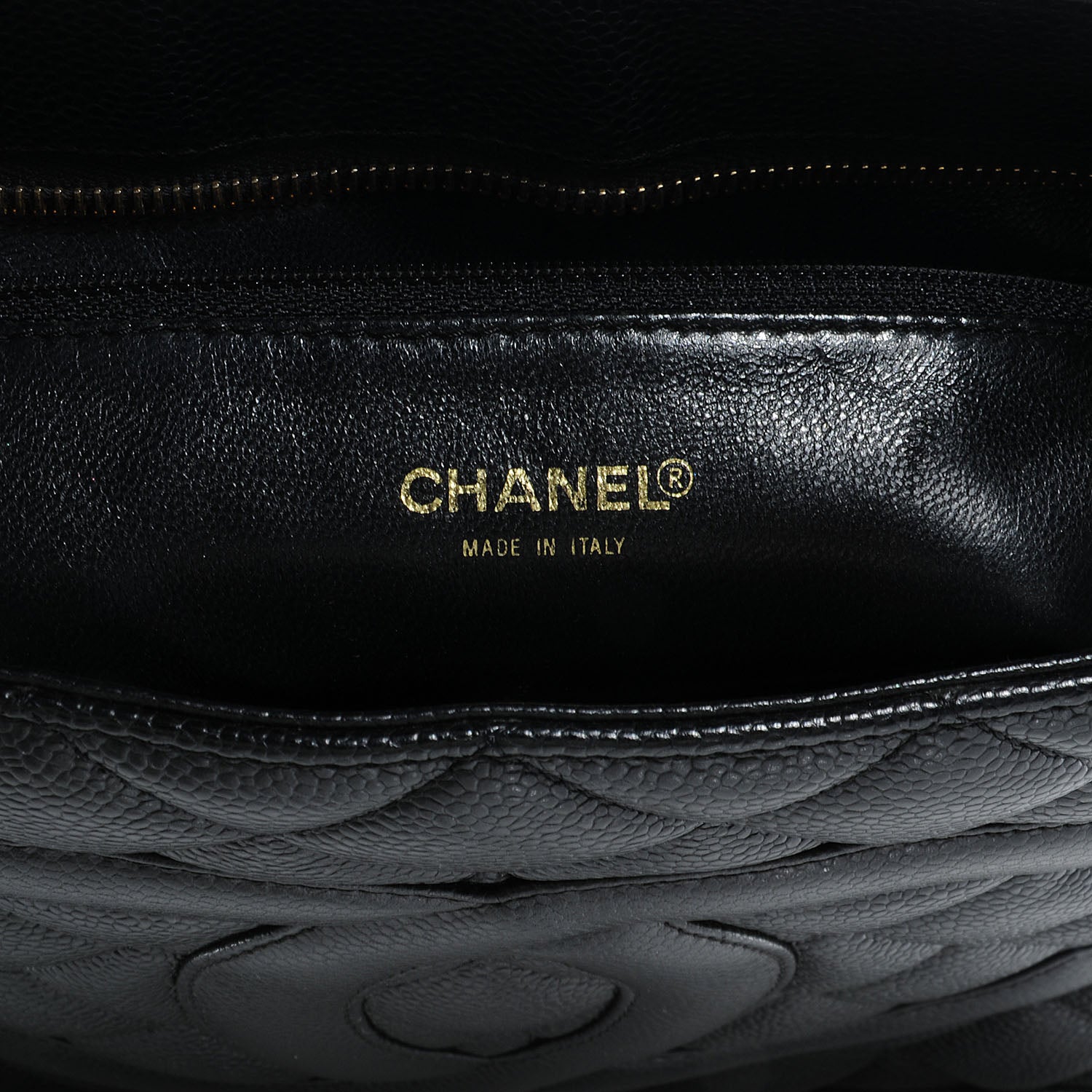 Chanel Caviar Medallion Tote Black 6 of 8