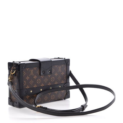 Louis Vuitton Monogram Petite Malle Black 3 of 17