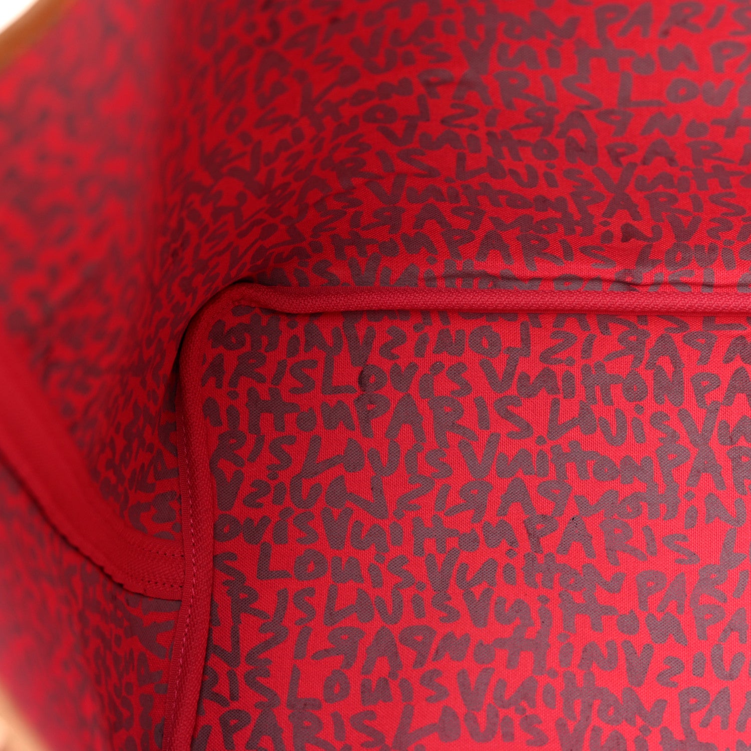 Louis Vuitton Monogram Graffiti Neverfull GM Fuchsia 16 of 22