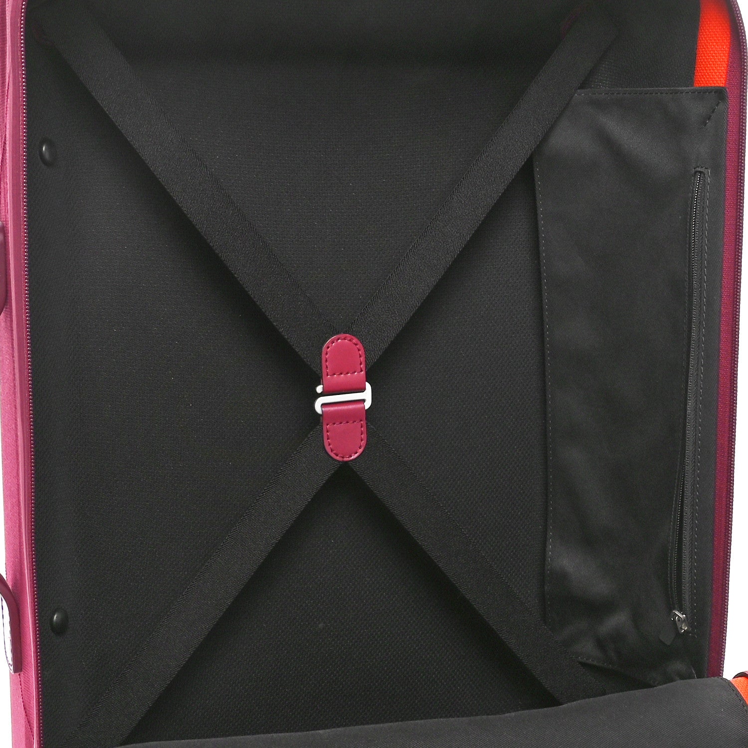 Louis Vuitton Knit Monogram Horizon Soft 55 Suitcase Fuchsia 4 of 12