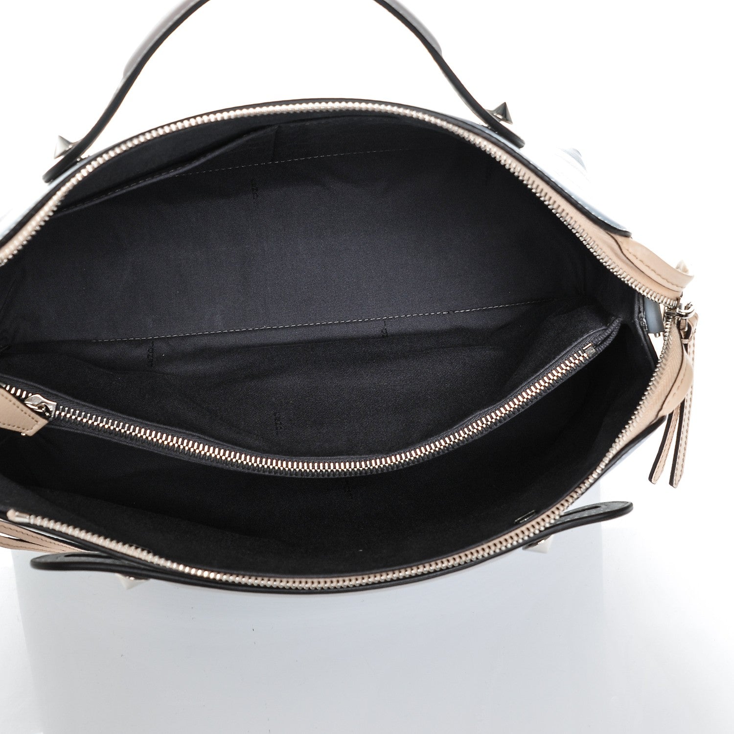 Fendi Vitello Dolce 4 Color Large By The Way Boston Bag Polvere Multicolor 6 of 7