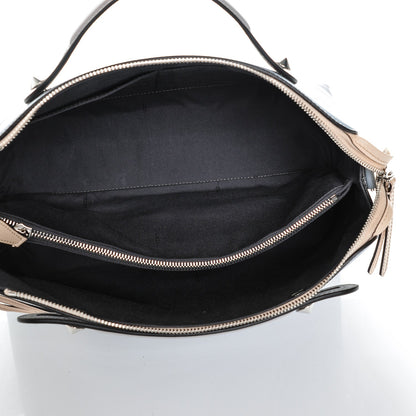 Fendi Vitello Dolce 4 Color Large By The Way Boston Bag Polvere Multicolor 6 of 7