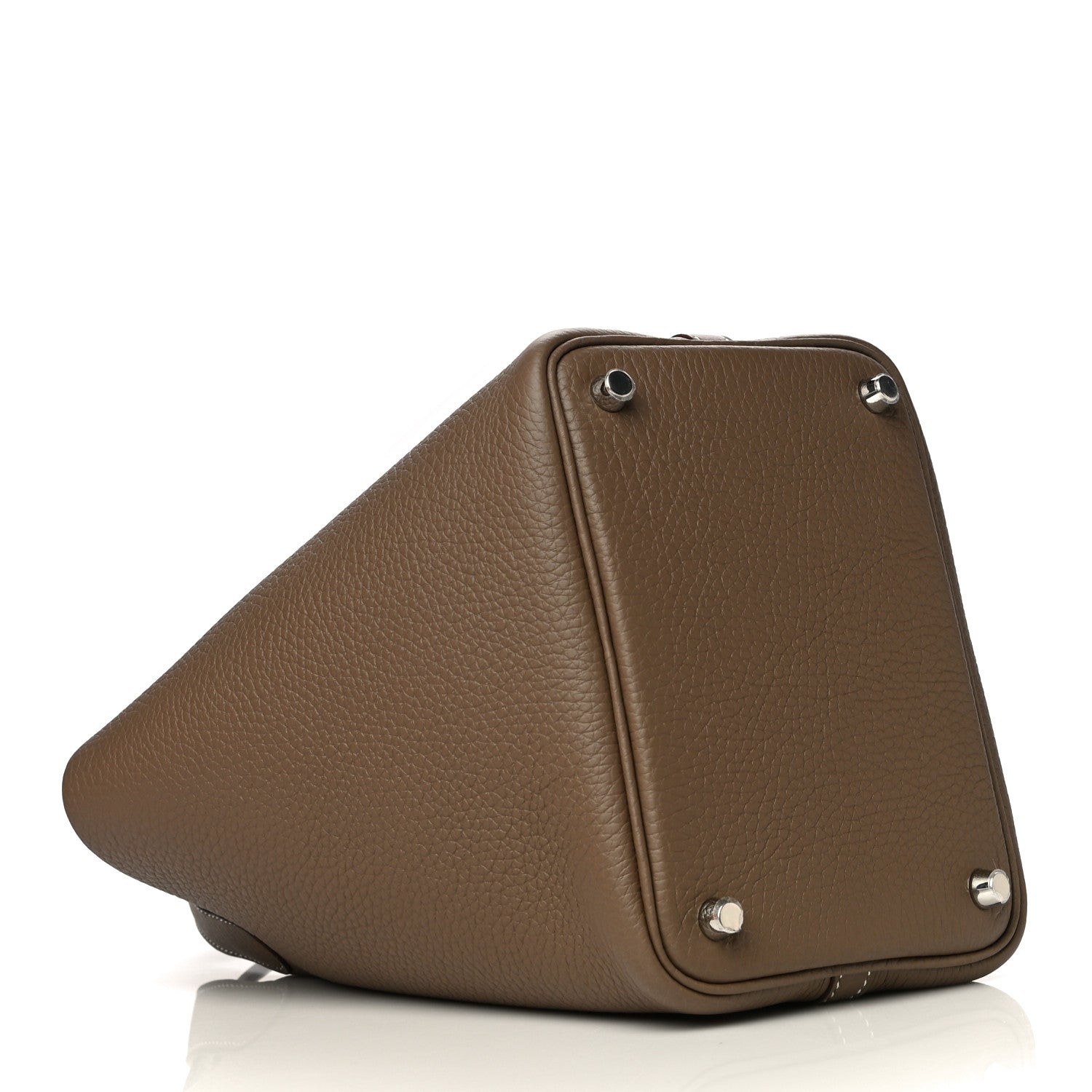 Hermes Taurillon Clemence Picotin Lock 18 PM Etoupe 4 of 10