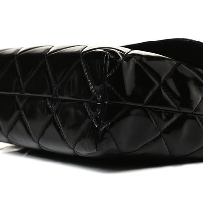 Chanel Vinyl Quilted In the Business Flap Bag Black 10 of 16