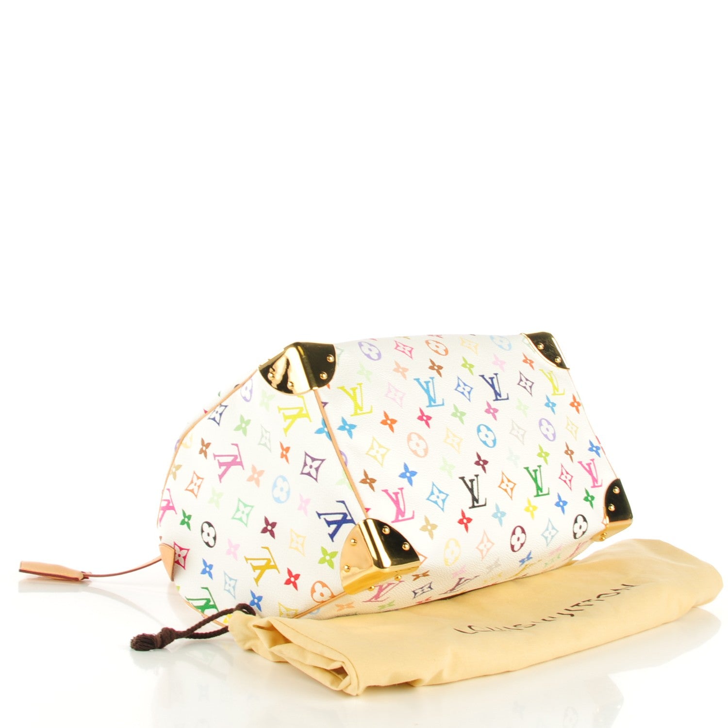 Louis Vuitton Monogram Multicolor Speedy 30 White 4 of 7