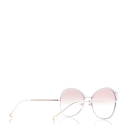 Chanel Pearl Sunglasses 4246-H Pink Gold 3 of 8