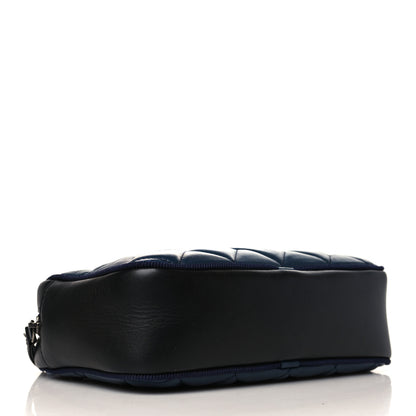 Chanel Calfskin Quilted Small Ballerine Camera Case Dark Blue 3 of 8