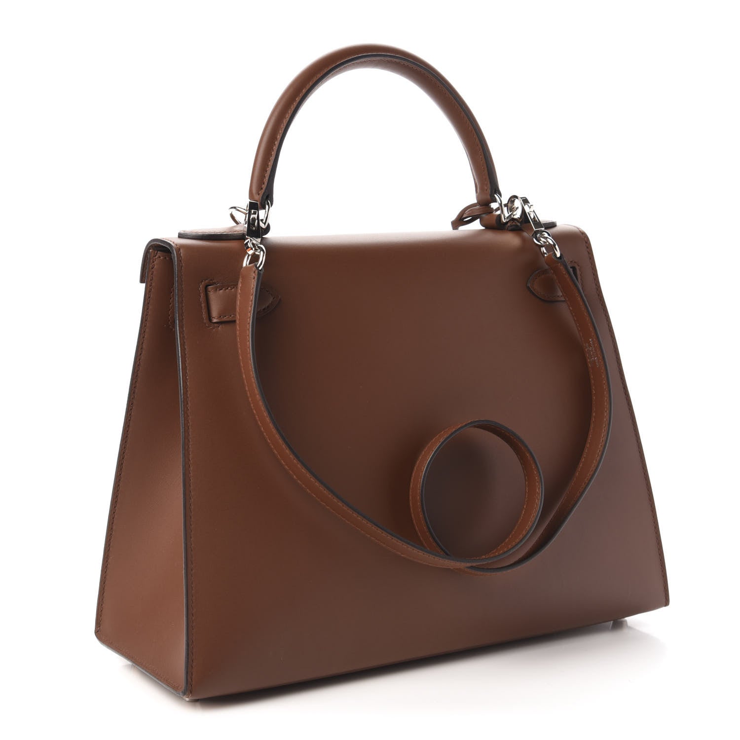 Hermes Sombrero Kelly Sellier 28 Brulee 3 of 13