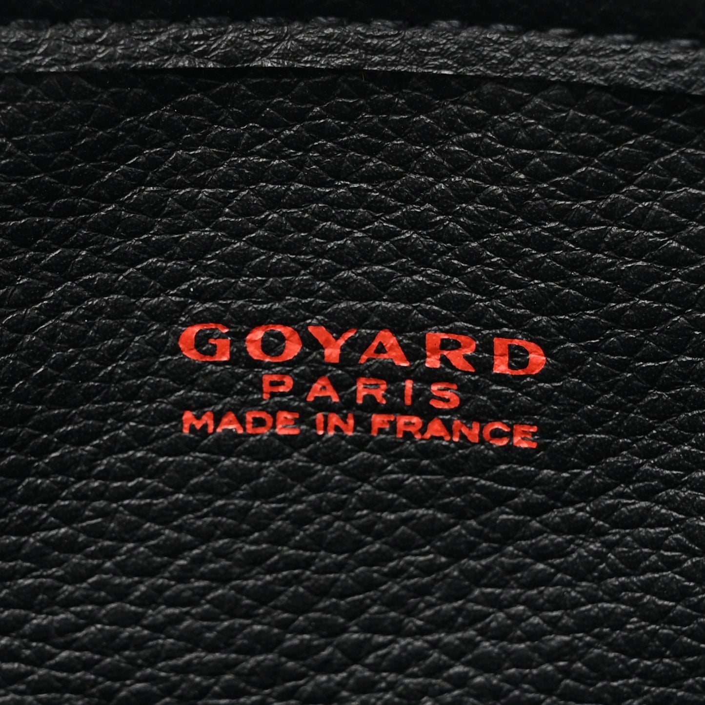 Goyardine Reversible Mini Anjou Black