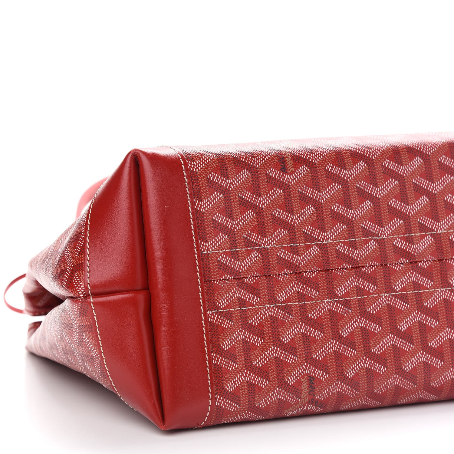 Goyard Goyardine Bellechasse PM Red 8 of 10