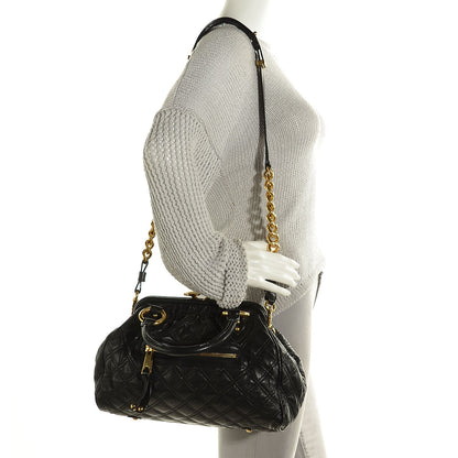 Marc Jacobs Calfskin Quilted Stam Black 2 of 11