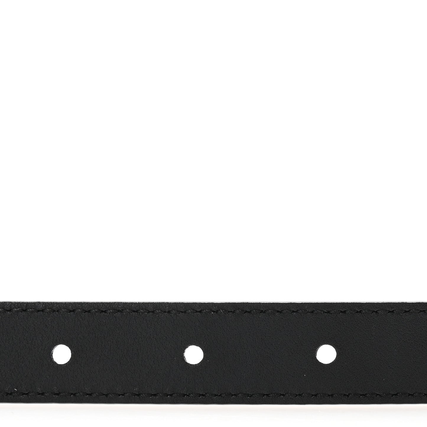 Calfskin Double G 20mm Belt 75 30 Black