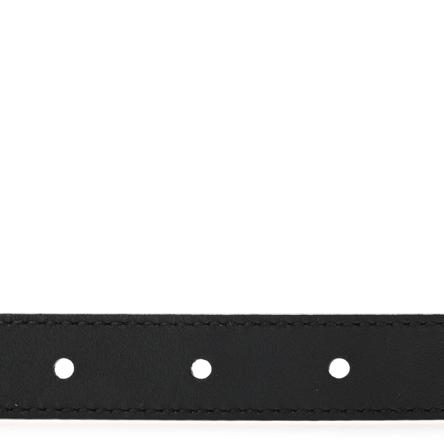 Gucci Calfskin Double G 20mm Belt 75 30 Black 5 of 6