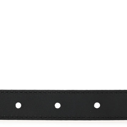 Gucci Calfskin Double G 20mm Belt 75 30 Black 5 of 6