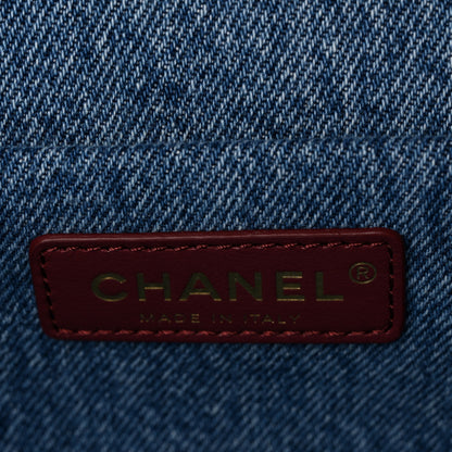 Chanel Denim Small Souplissimo Maxi Flap Blue 6 of 11