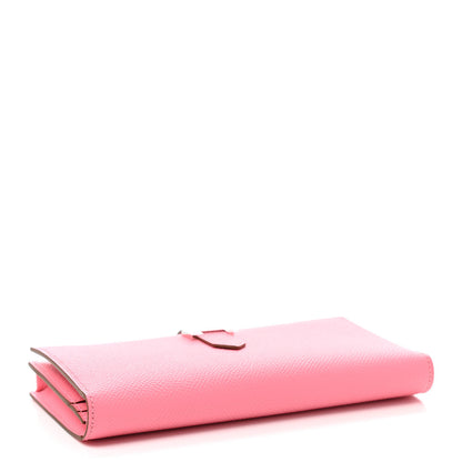 Hermes Epsom Bearn Gusset Wallet Rose Confetti 4 of 6