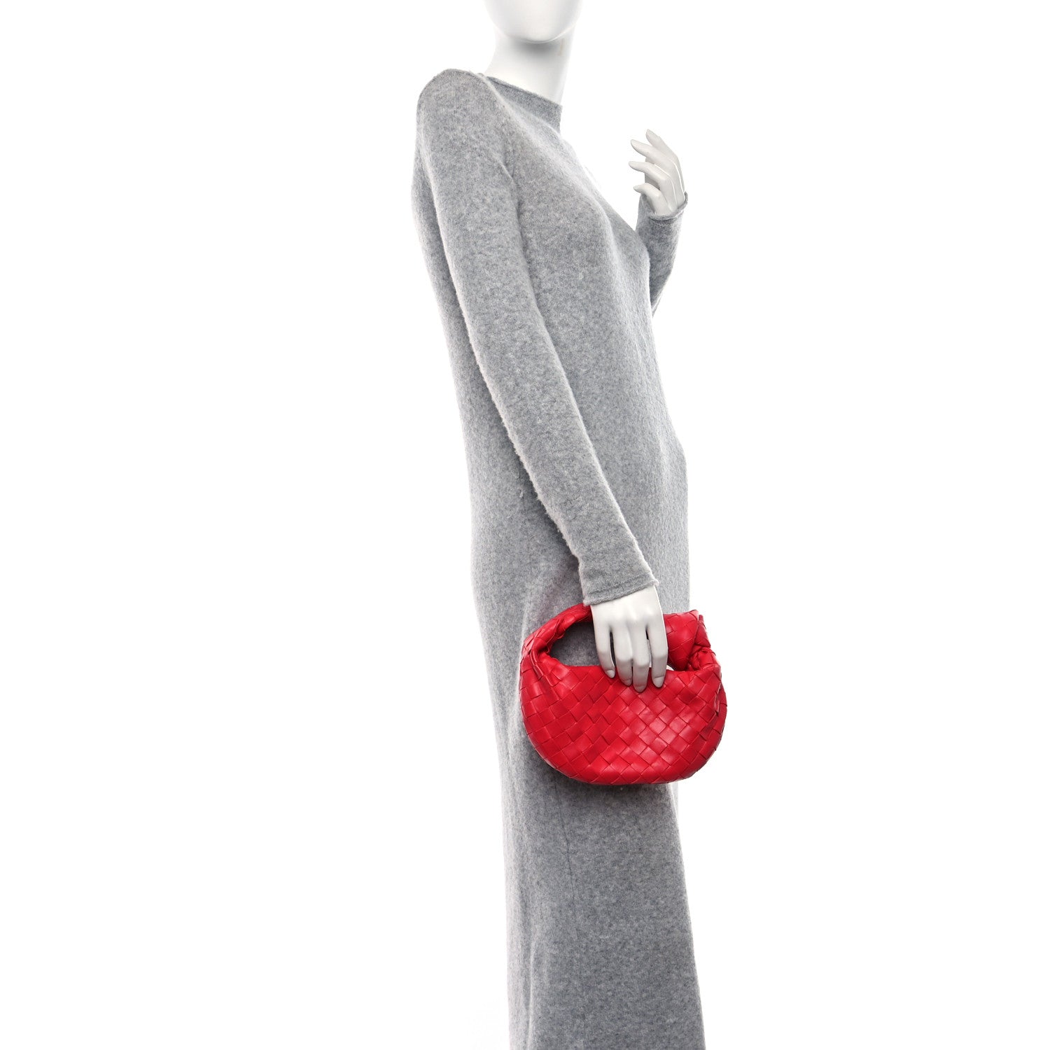 Bottega Veneta Nappa Intrecciato Mini Jodie Redstone 2 of 10