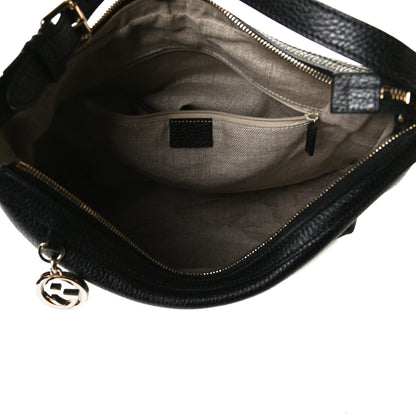Gucci Dollar Calfskin GG Hobo Black 5 of 15