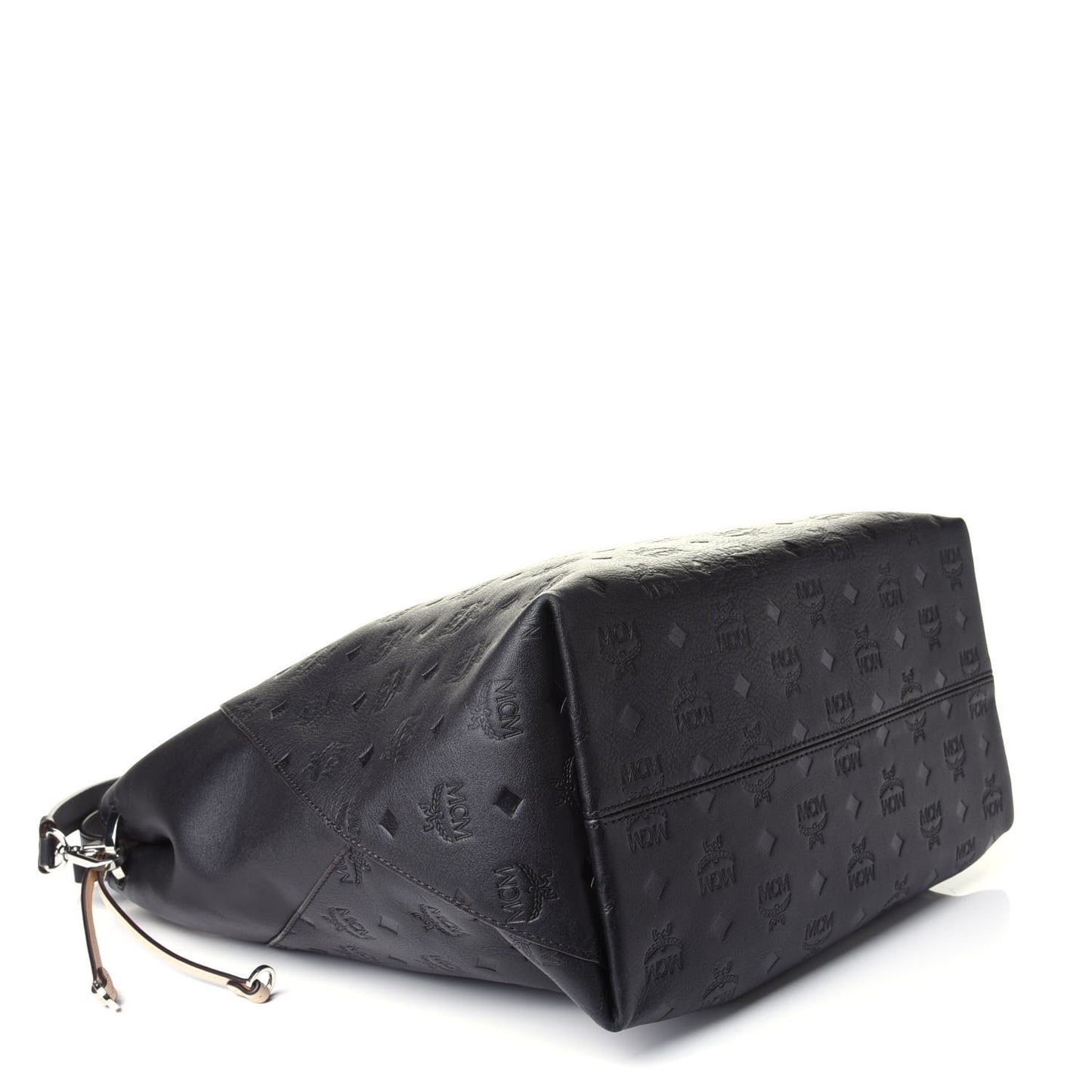 Calfskin Ottomar Monogram Large Klara Hobo Black