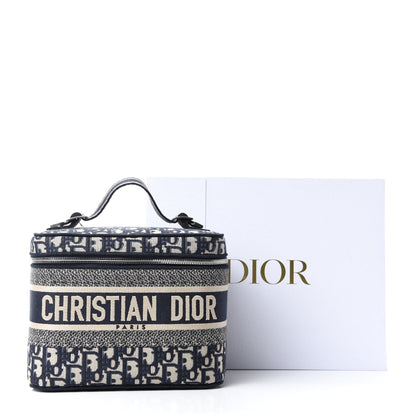 Christian Dior Oblique Diortravel Vanity Case Blue 7 of 7