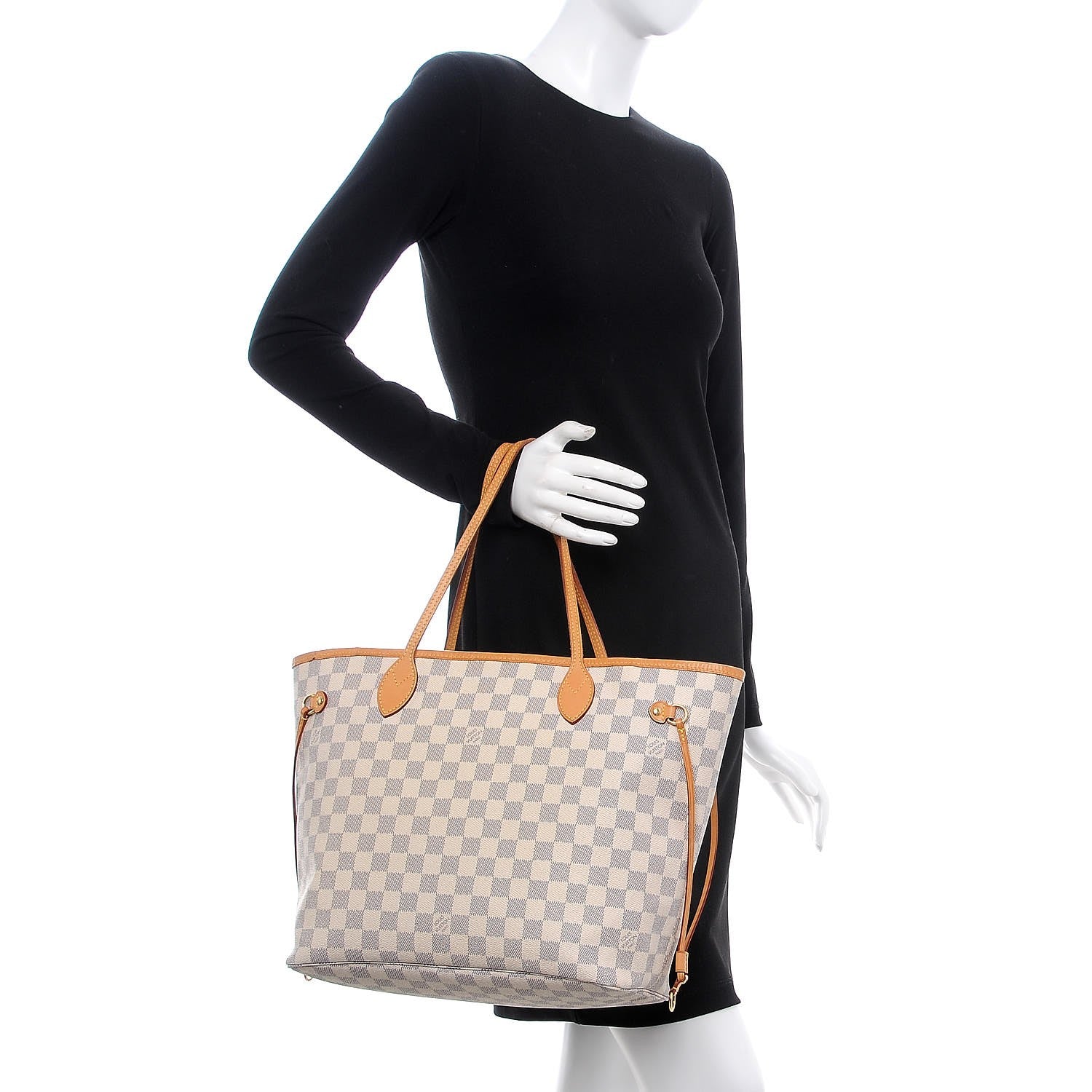 Louis Vuitton Damier Azur Neo Neverfull MM 2 of 13