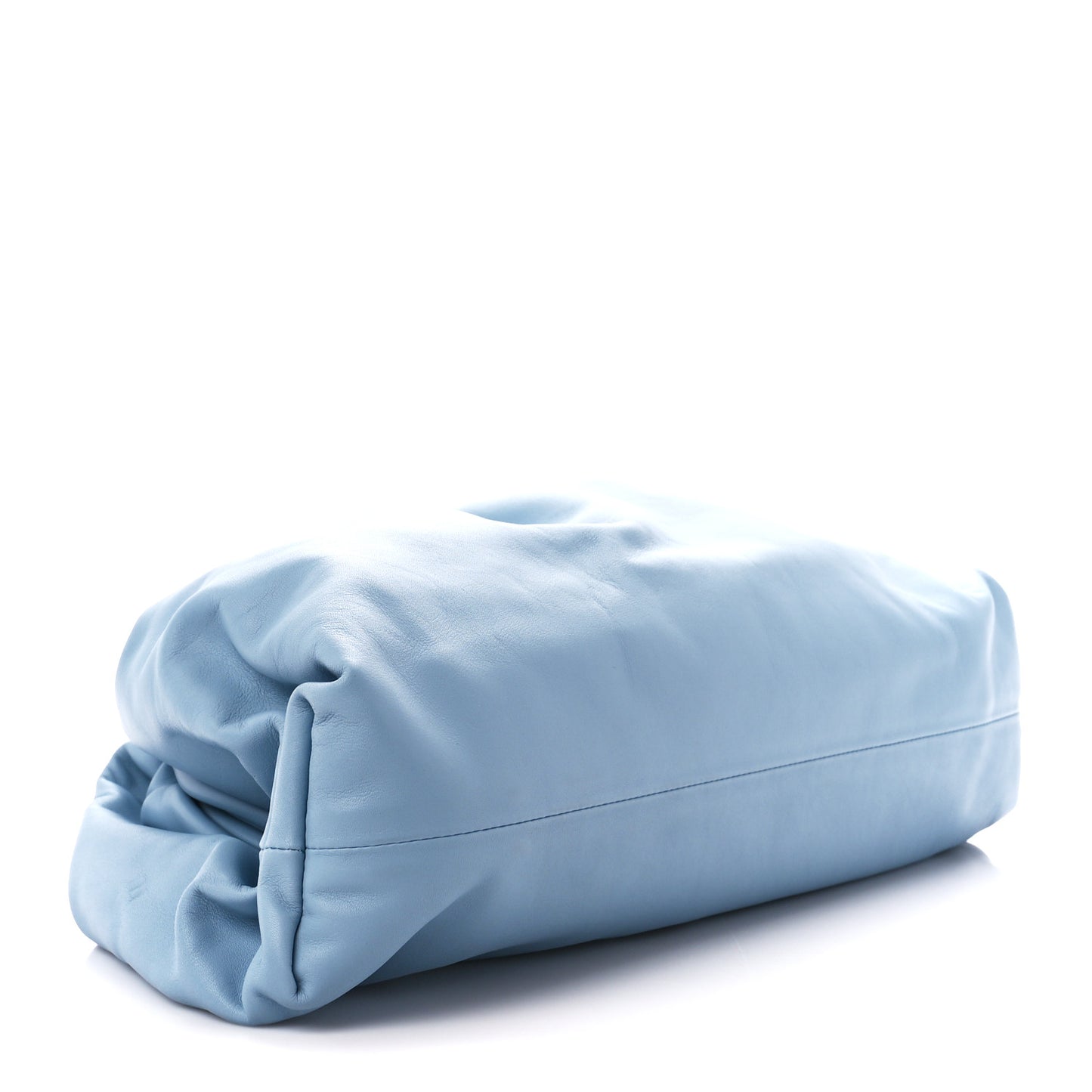 Smooth Butter Calf The Pouch Oversized Clutch Ice