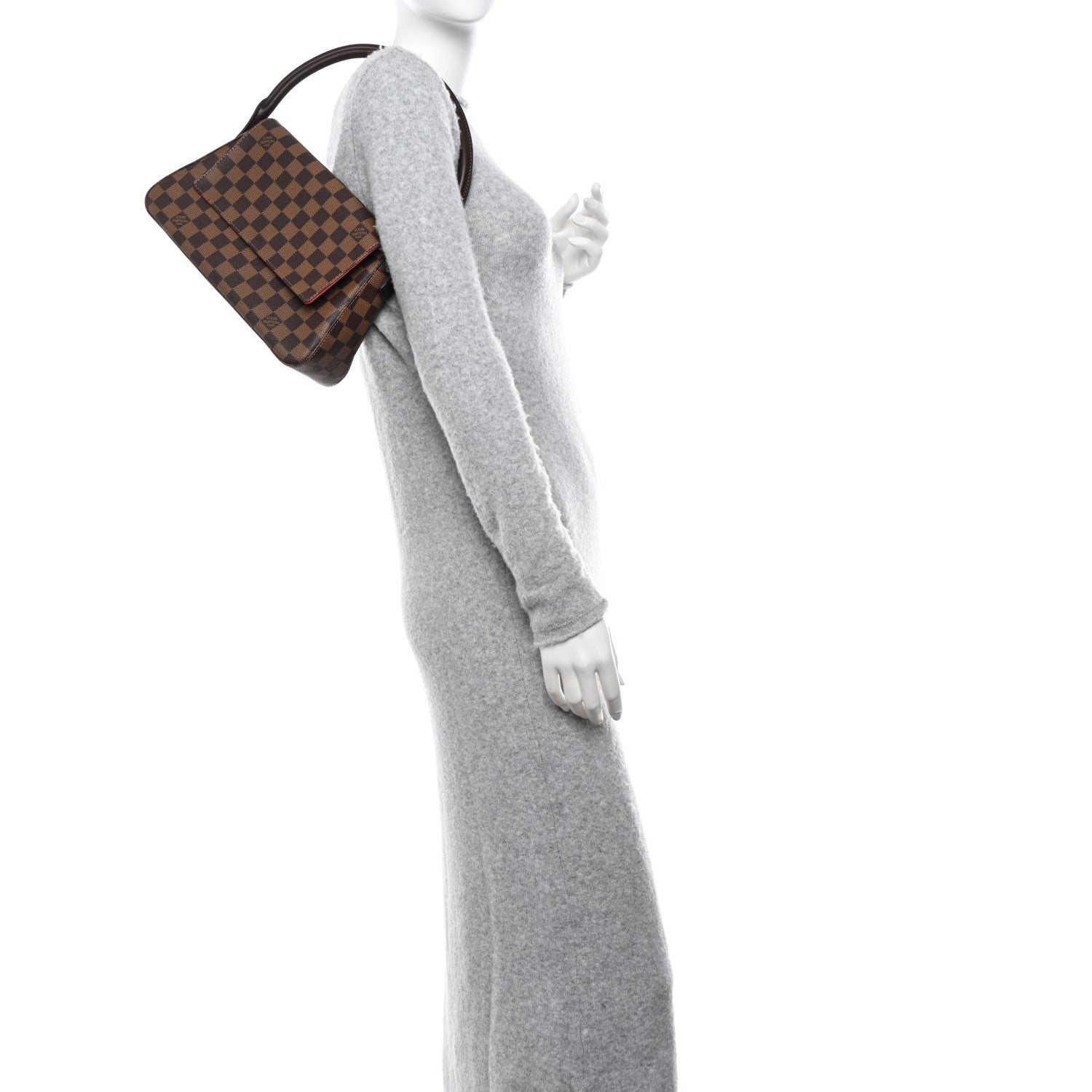 Louis Vuitton Damier Ebene Mini Looping 2 of 10