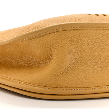 Hermes Taurillon Clemence Amazone Evelyne II GM Curry 10 of 18
